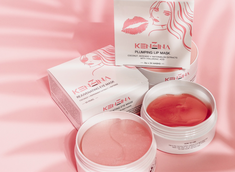 Kenzina Eye and Lip Masks