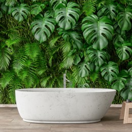 Outdoor bathtub: Sustainable spa